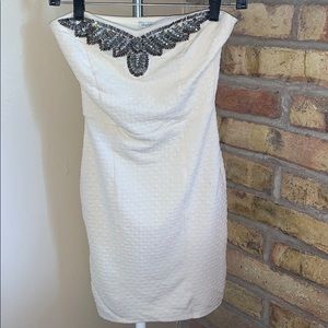 Vintage Charlotte Russe strapless dress